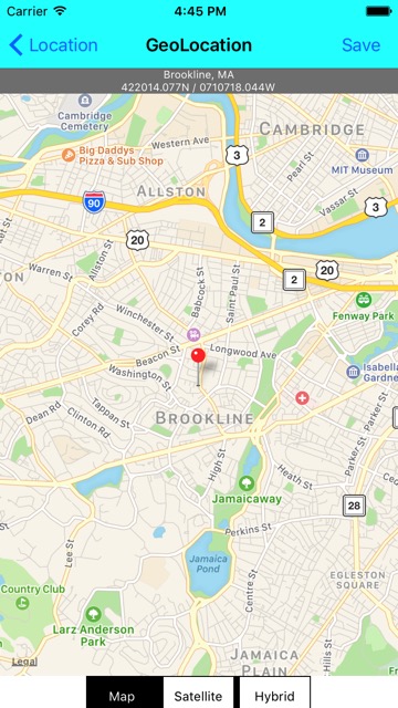 GeoLocation View